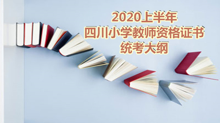 四川，小學(xué)教師資格證書，四川小學(xué)教資筆試考試大綱