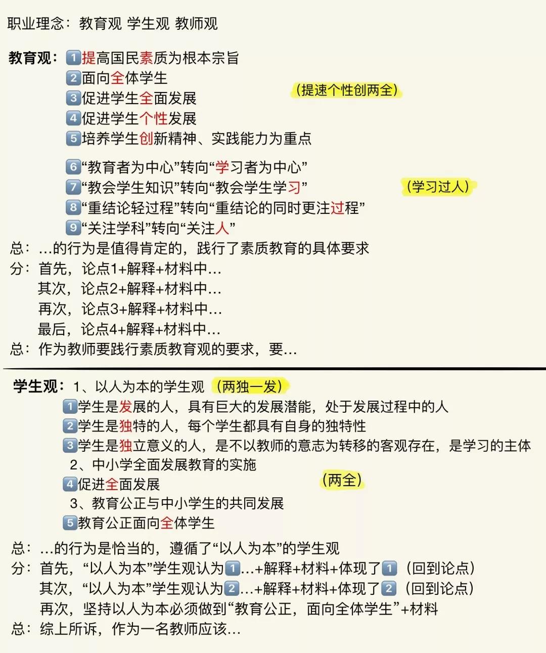 四川教師資格證,中學教資筆試,備考